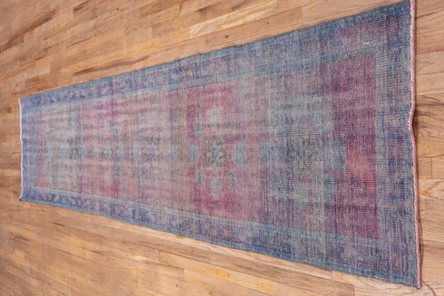 Vintage Overdyed Runner Rug (2' x 11')